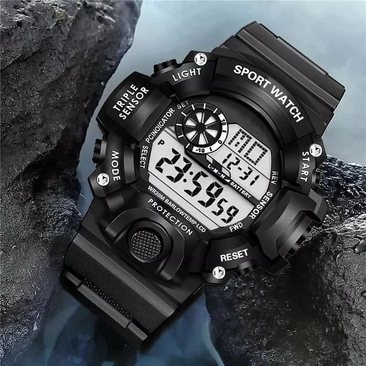 Mens Digital Sports Watch