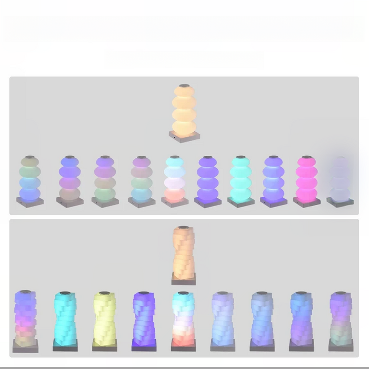 RGB LED Bedside Lamp with Touch Control