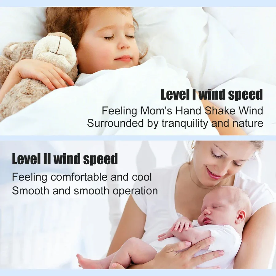 Mini Desktop Air Conditioner with USB Bladeless Cooling