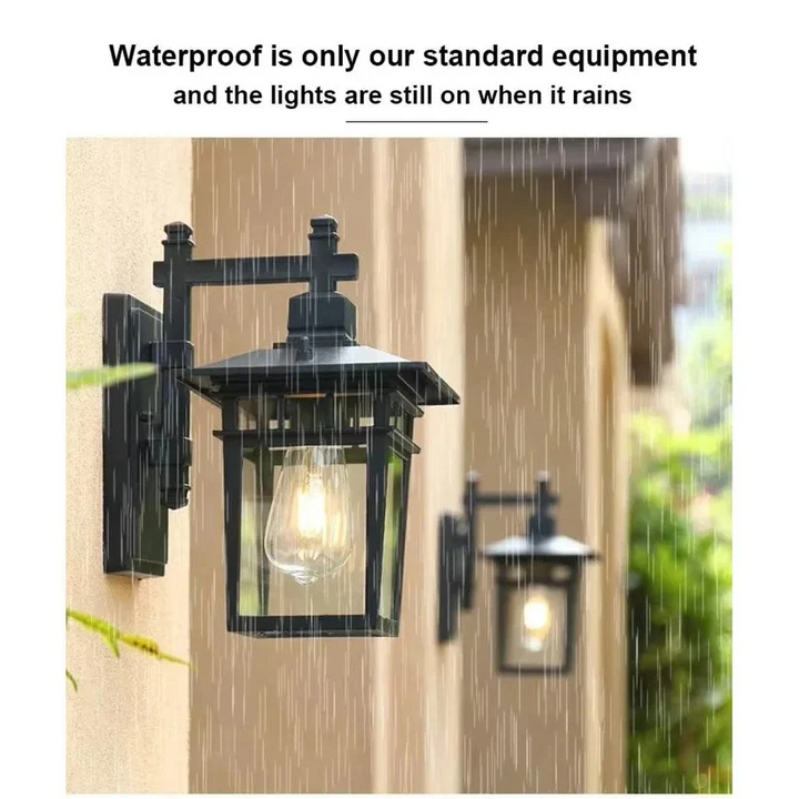 Modern Outdoor Wall Mounted Light Fixture for Entryways and Yards