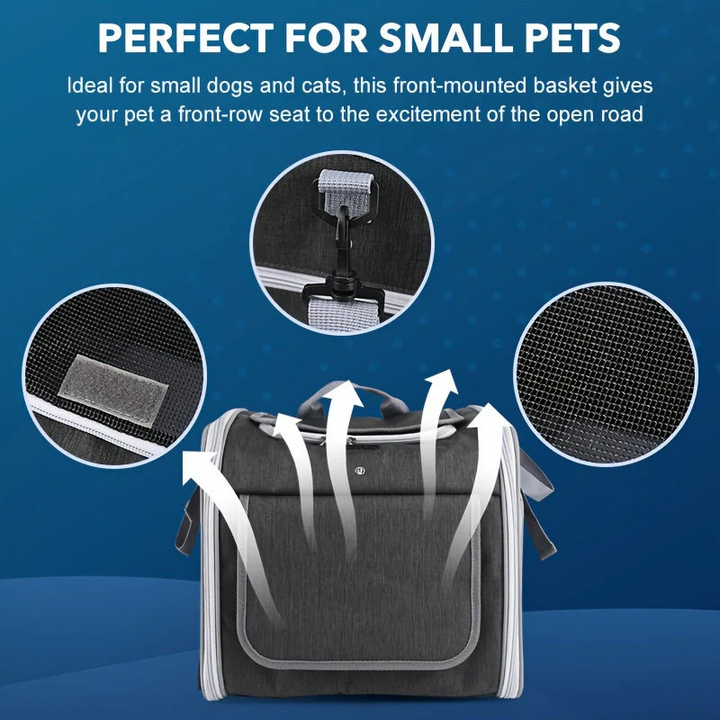 Expandable Bike Basket for Pets