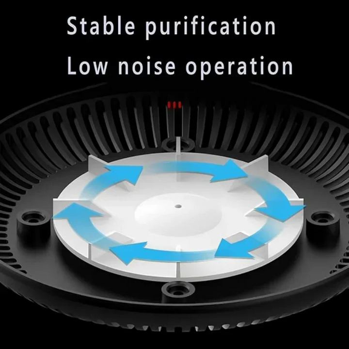 Portable Smokeless Ashtray with Air Purifier Function