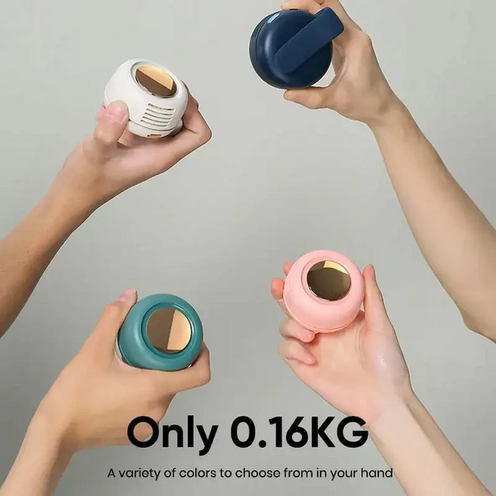 Portable Waist Fan Clip with Bladeless Handheld Design