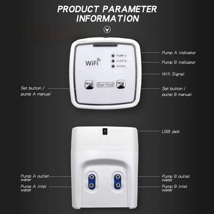 WiFi Smart Automatic Waterer for Plants Up to 20 Pots