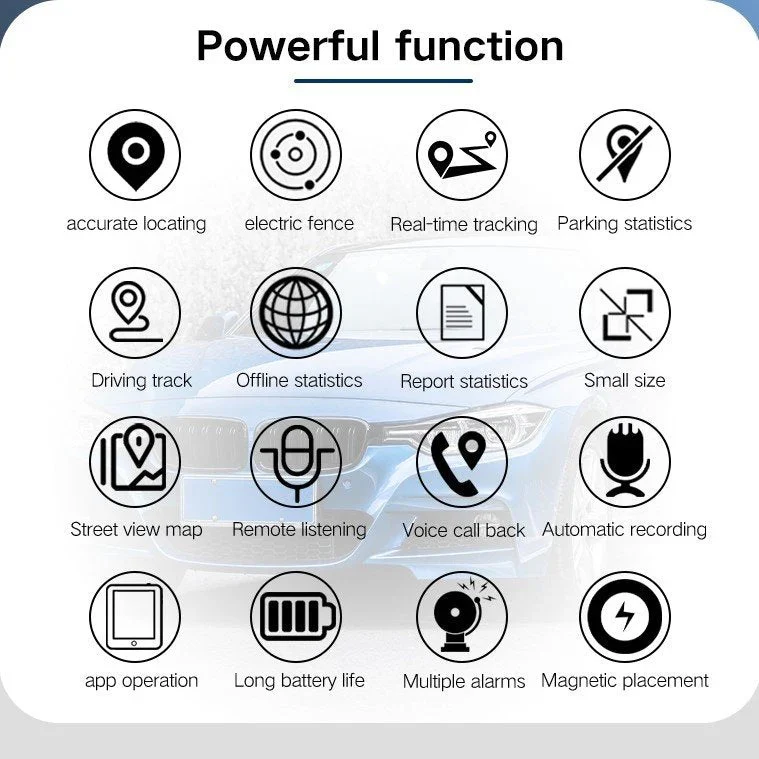 Mini Magnetic GPS Tracker