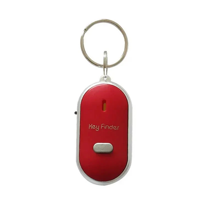 Whistle Activated Key Finder, Sound and Light Alerts, Built-In LED, Battery Included