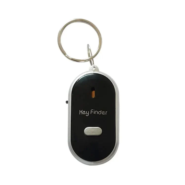 Whistle Activated Key Finder, Sound and Light Alerts, Built-In LED, Battery Included