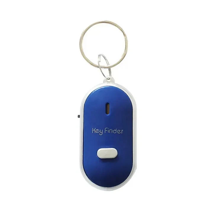 Whistle Activated Key Finder, Sound and Light Alerts, Built-In LED, Battery Included