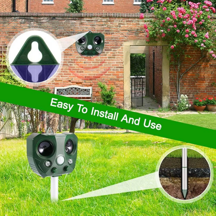 Pigeon Bird Scarer Ultrasonic and Pest Defender