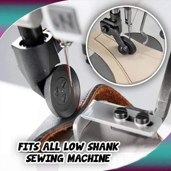 Leather Roller Presser Foot for High Shank Sewing Machines
