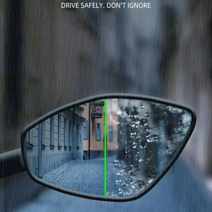 Windshield Water Repellent with Hydrophobic Glass Coating