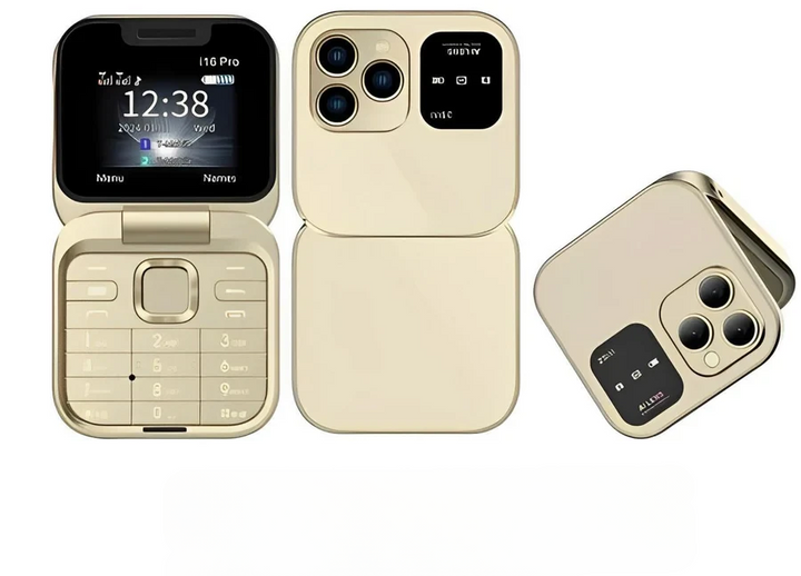 Foldable Dual SIM Phone