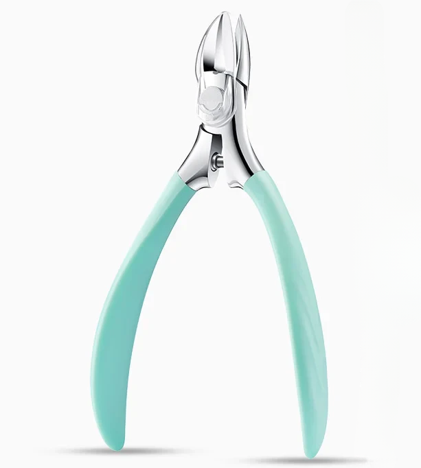 Heavy Duty Curved Toenail Clipper, Ergonomic Trimmer for Thick Nails