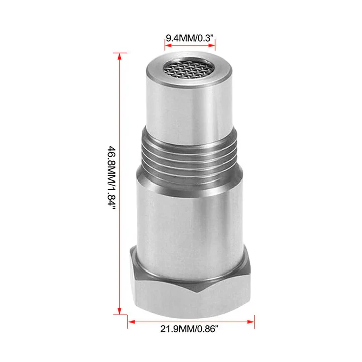 Car O2 Sensor Adapter CEL, Fix Check Engine Light M18 by 1.5