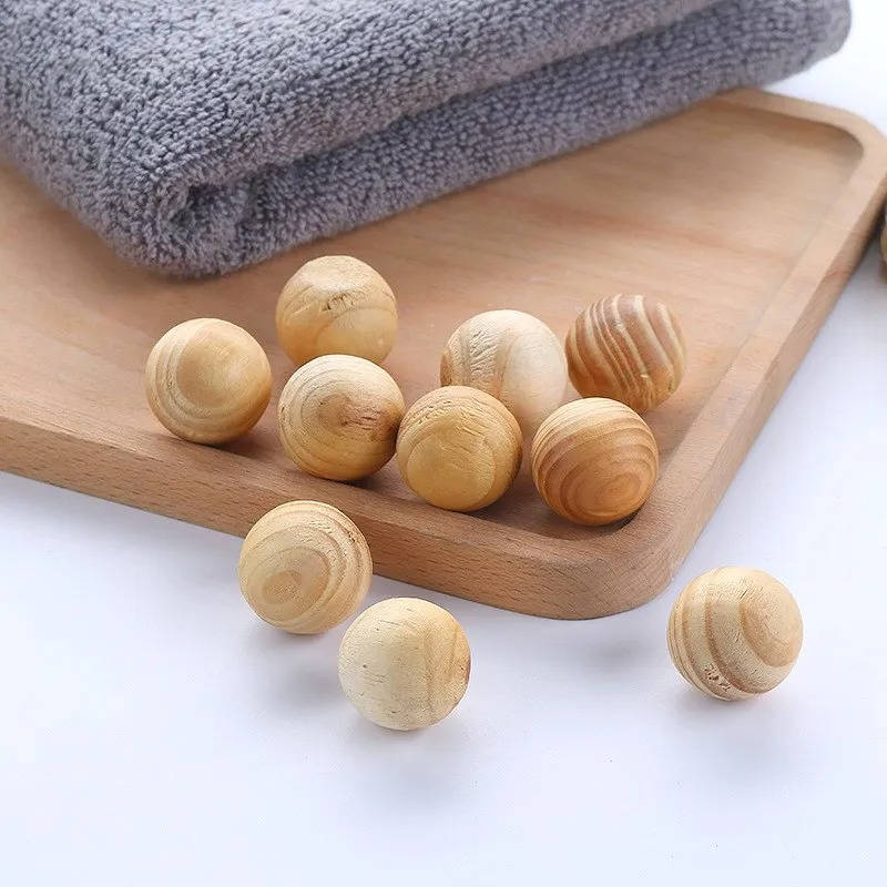 Camphorwood Moth Repellent Balls for Closets and Storage