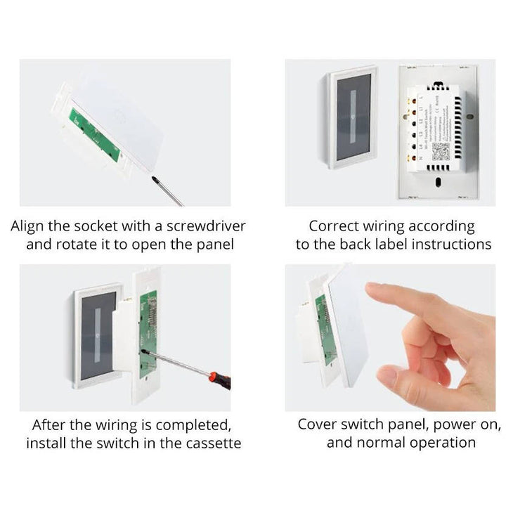 Smart Touch Screen Switch Light