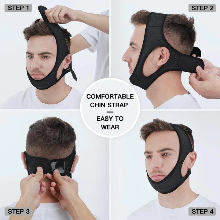 Jaw Support Strap for Comfortable Sleep
