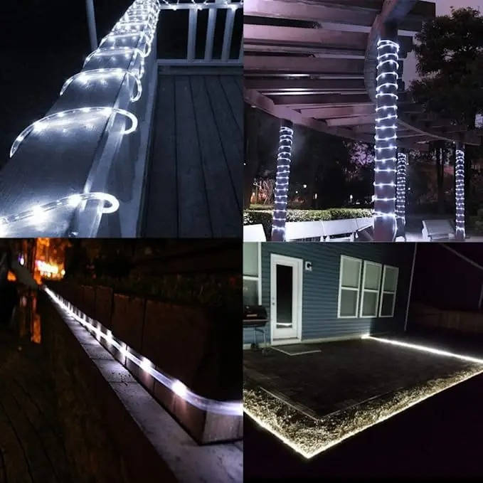 String Lights Outdoor for Garden Tree Yard Fence