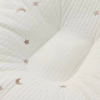 Baby Lounger Pillow, Ergonomic Cotton Nest with Anti Reflux Support