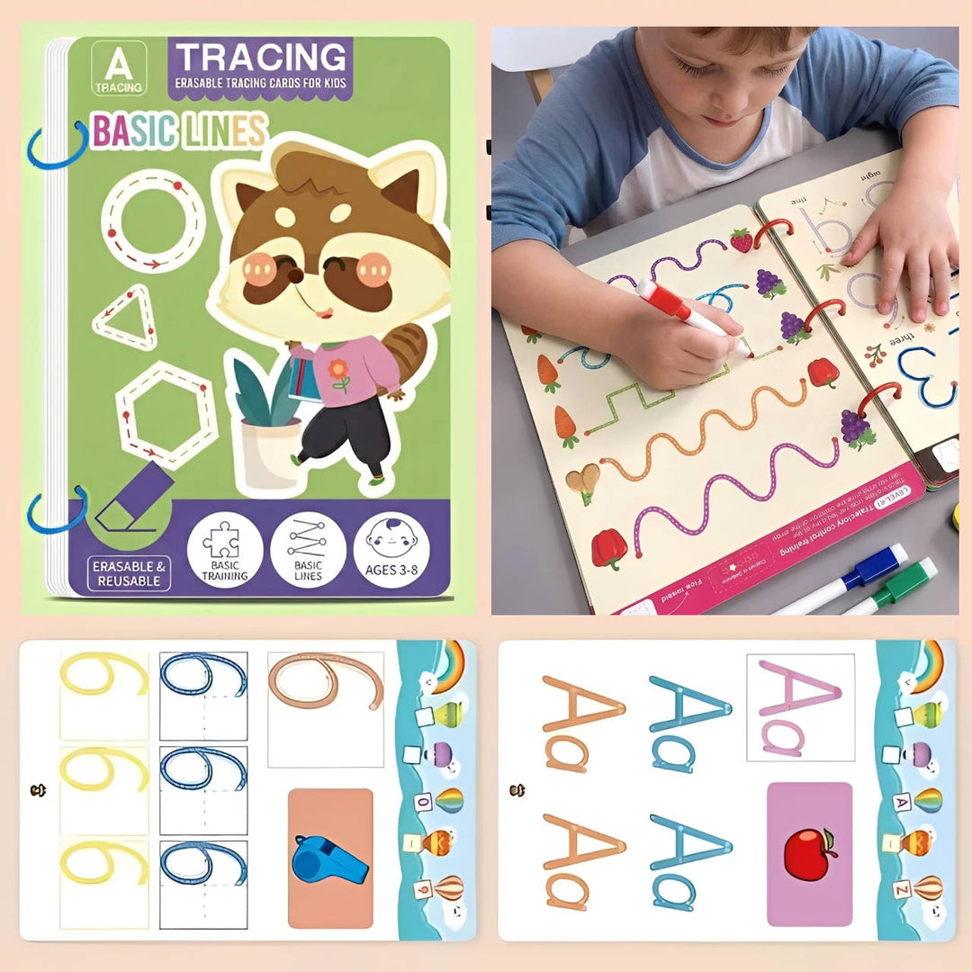 Toddler Kindergarten Writing Worksheets Book