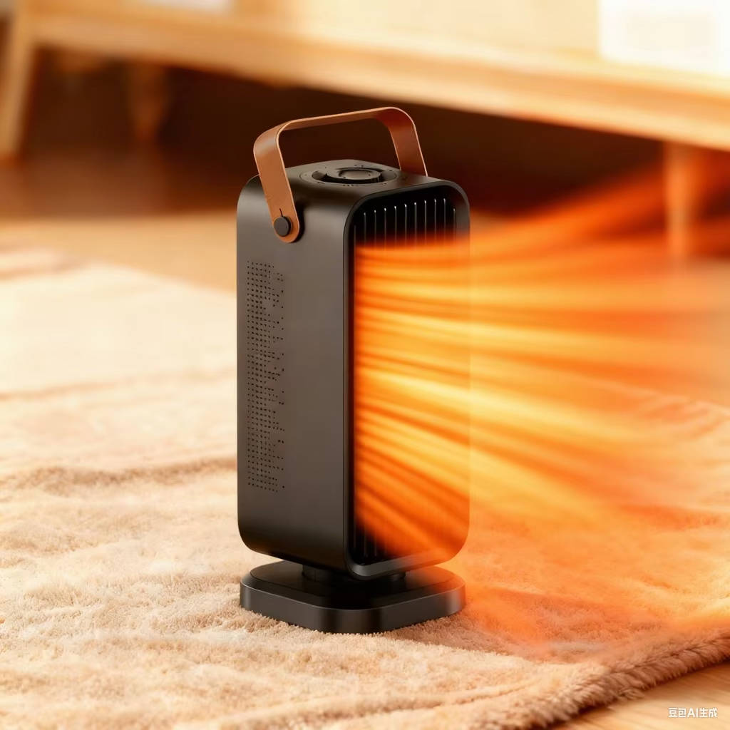 1200W Portable Electric Desktop Heater and Safe and Fast Heating