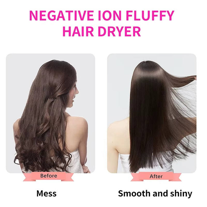 Hair Blow Dryer Brush with 3 Temperature Control