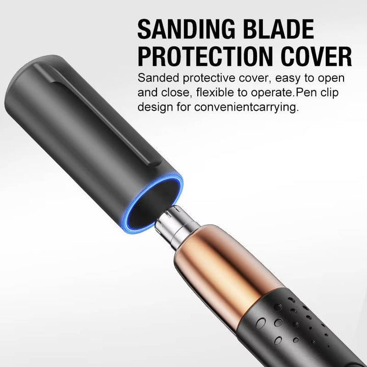 Professional Electric Nose Ear Hair Trimmer for Men and Women, Portable, USB Rechargeable, Compact
