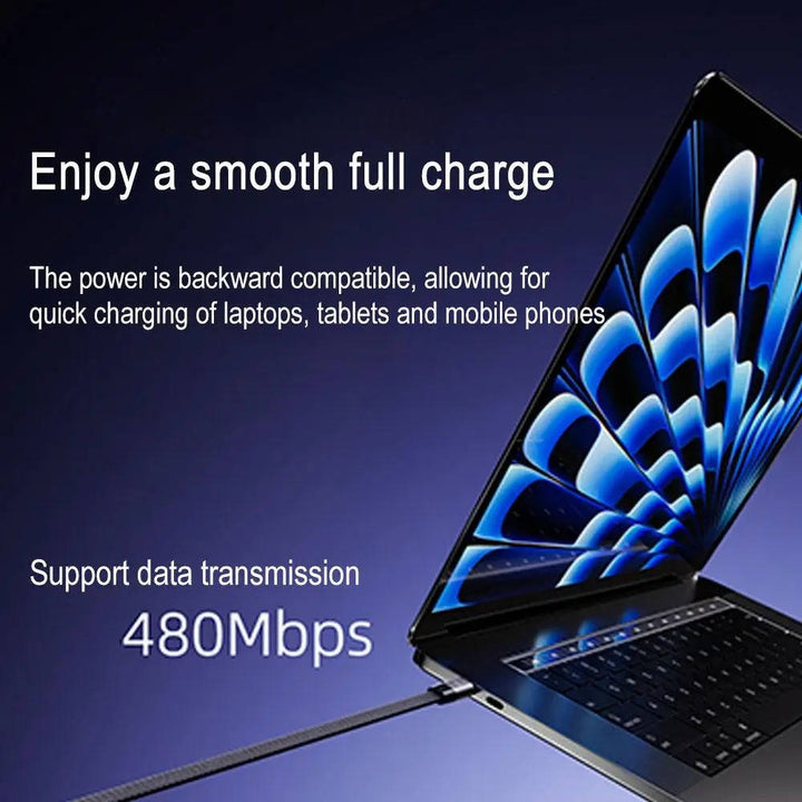 Super Fast Charging Cable with Built in Stand
