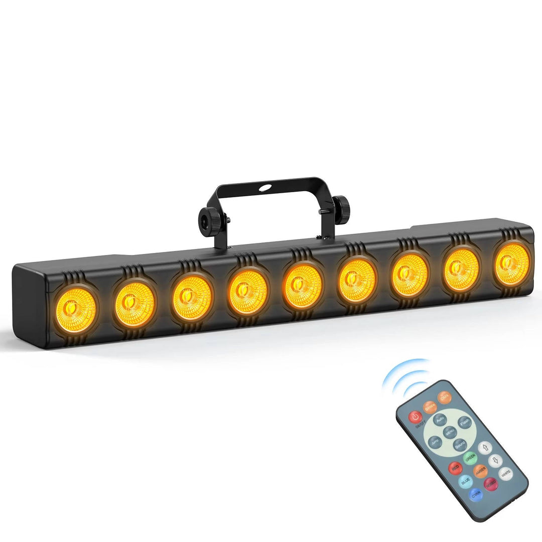 LED Wash Light Bar 36W RGBW Stage DJ Party Light DMX Wall Washer Uplighting