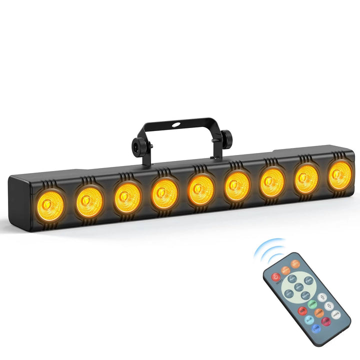 LED Wash Light Bar 36W RGBW Stage DJ Party Light DMX Wall Washer Uplighting