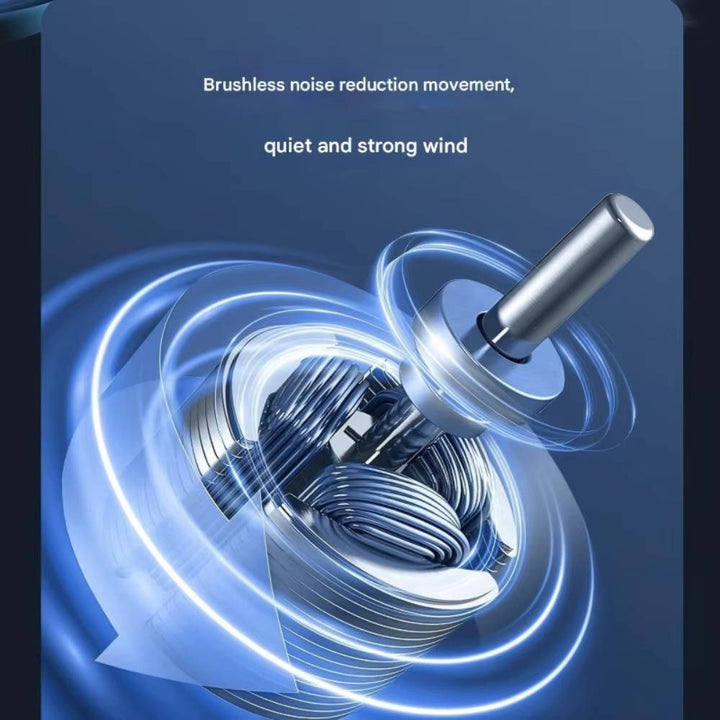 Portable AC Air Conditioner Cooler Fan with Humidifier and Purifier, DC Brushless Motor, Smart Timer