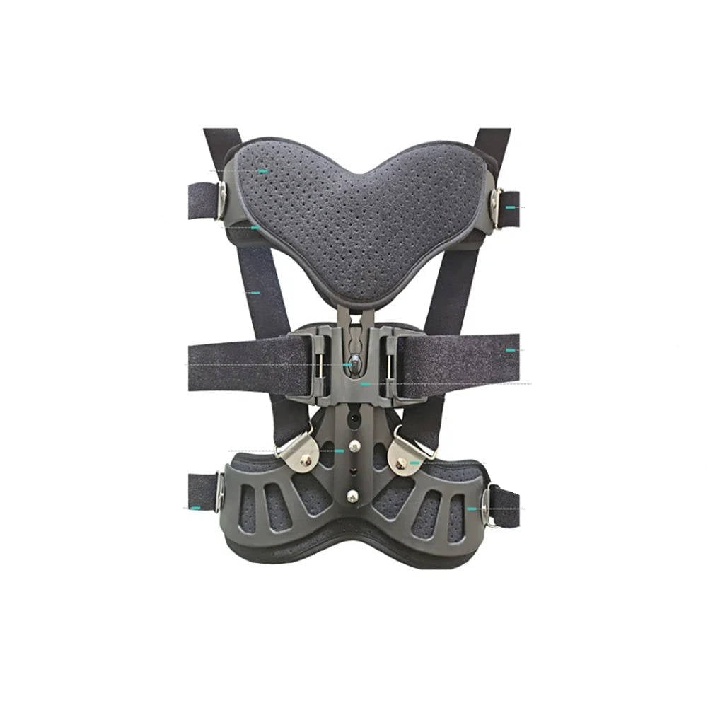 Adjustable Back Brace with Breathable Design
