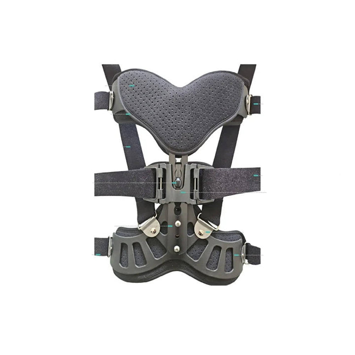 Adjustable Back Brace with Breathable Design