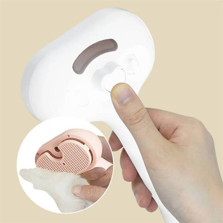 Self Cleaning Dog and Cat Hair Steam Brush
