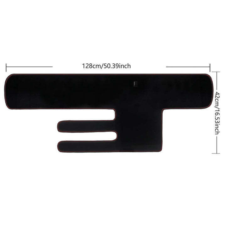 Electric Hip and Lower Back Heating Wrap with Graphene Elements – Adjustable Heat Settings, Vibration Modes, Auto Shutoff, 18.5 Inch Coverage