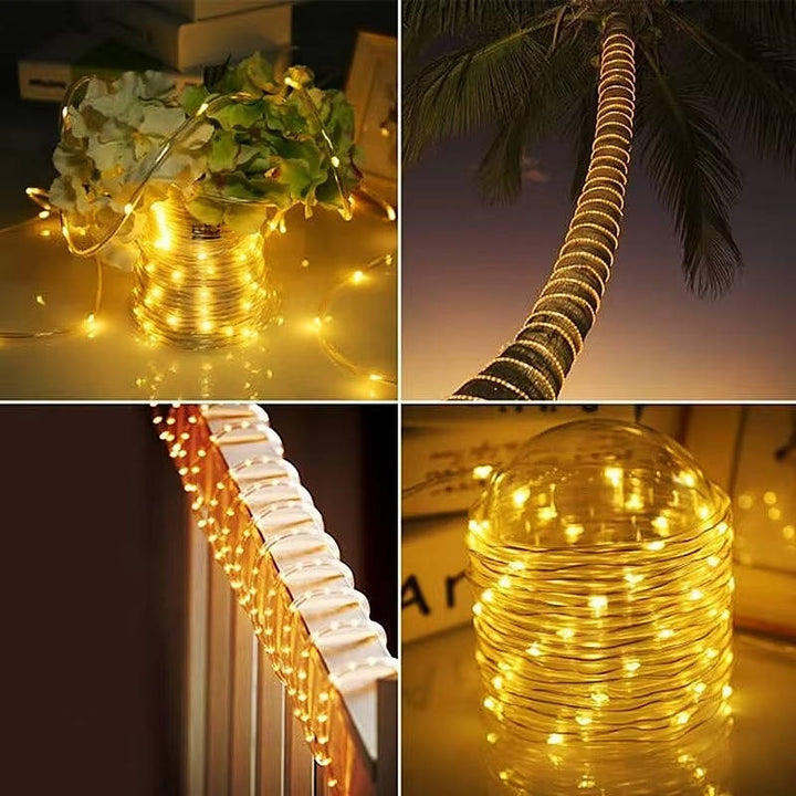 String Lights Outdoor for Garden Tree Yard Fence