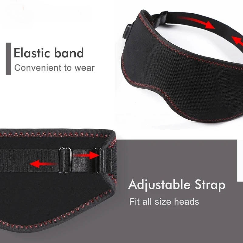Heated Eye Mask for Dry Eyes and Dark Circles, 3 Heat Levels Hot Compress for Sleep and Massage