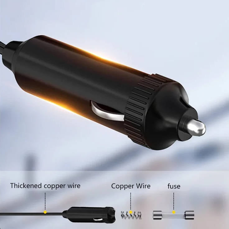 12V/24 Portable Car Heater and Defroster 120W and 150W Fast Heating Ceramic Fan for Windshield Defogging