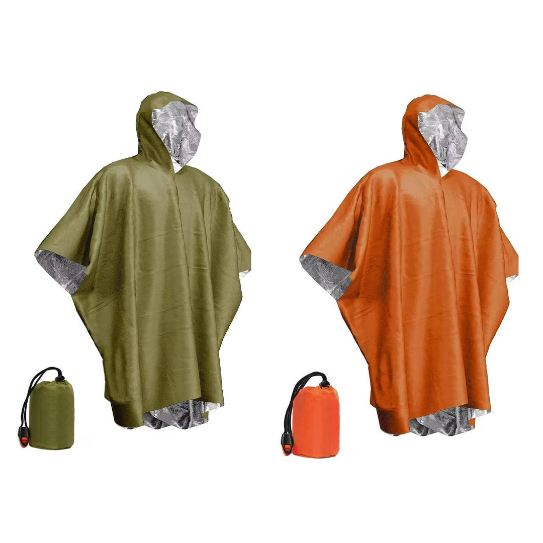 Unisex Raincoat Poncho for Adult, Set of 2
