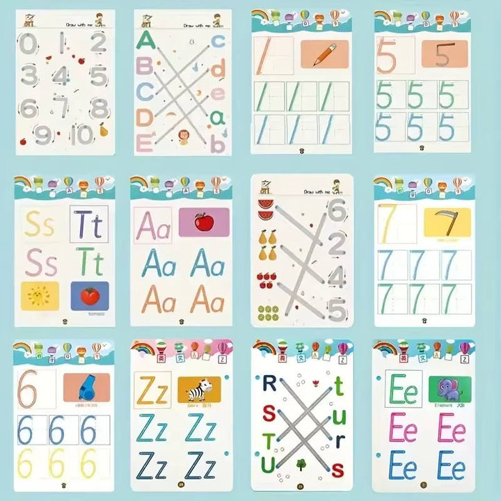 Toddler Kindergarten Writing Worksheets Book