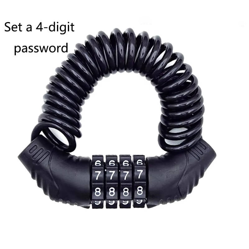 Motorcycle Helmet Lock