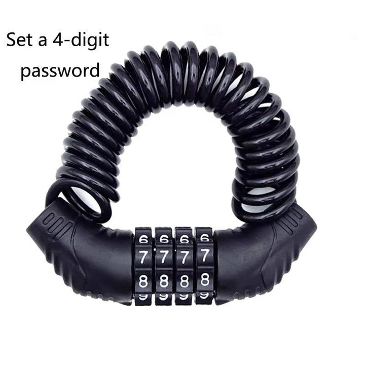 Motorcycle Helmet Lock