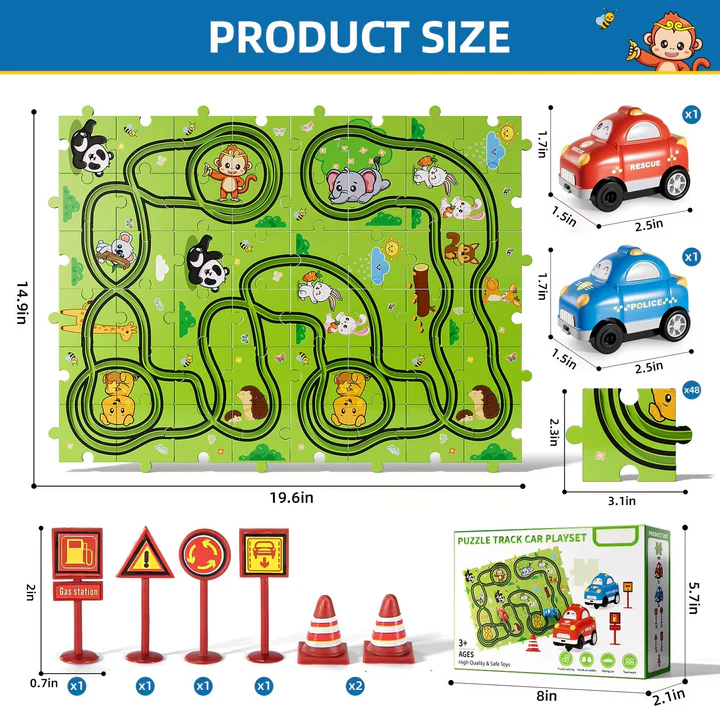 colourful Learning Puzzle for Kids