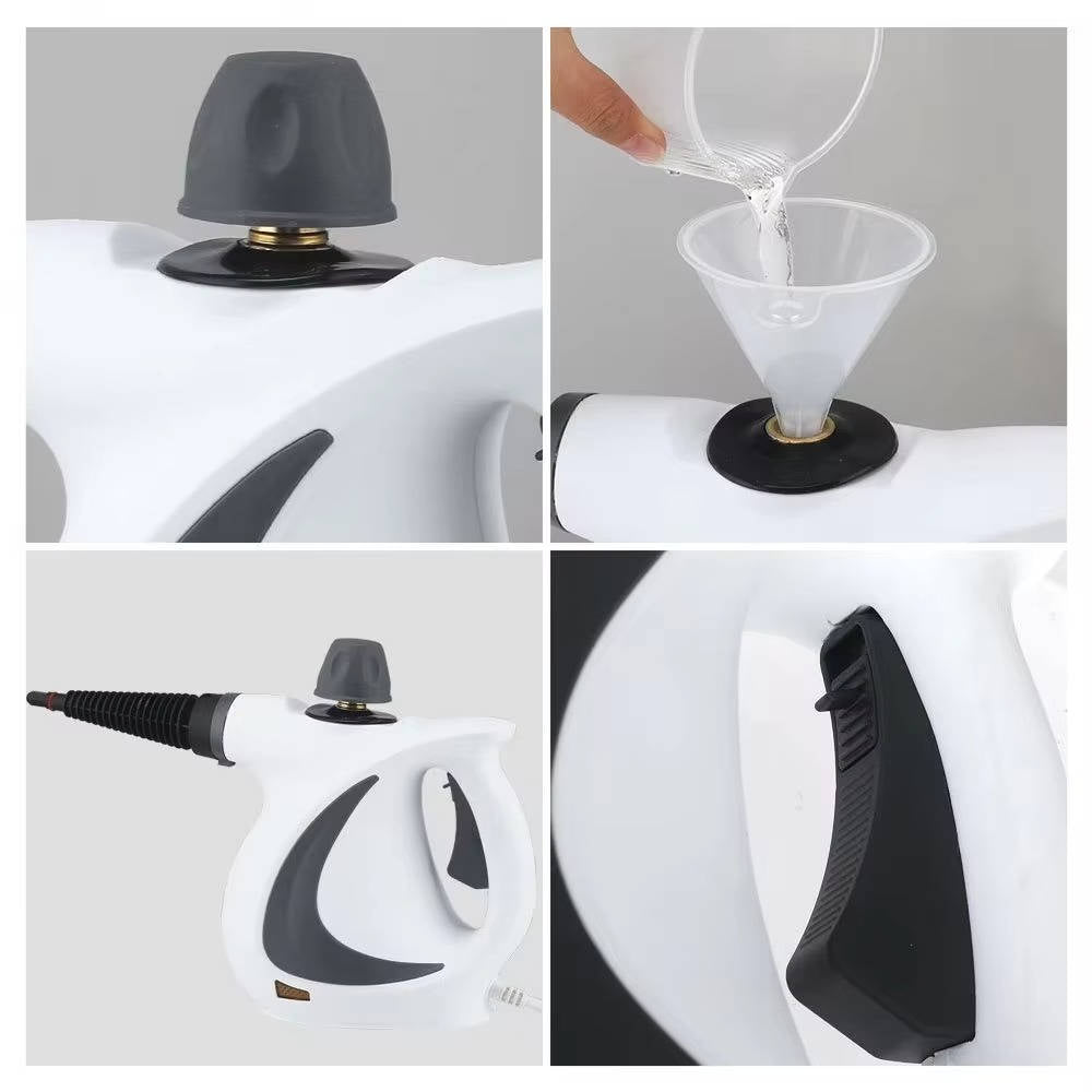 1050W Handheld Steam Cleaner, Portable High Temp Machine for Car, Kitchen, Sofa, Bathroom