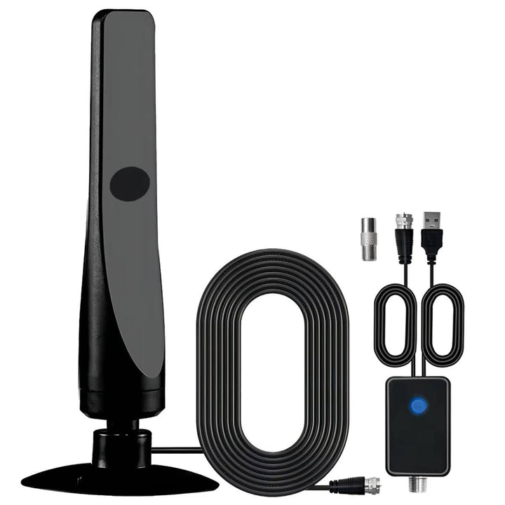 Indoor Digital TV Antenna with Signal Amplifier for Local Channels