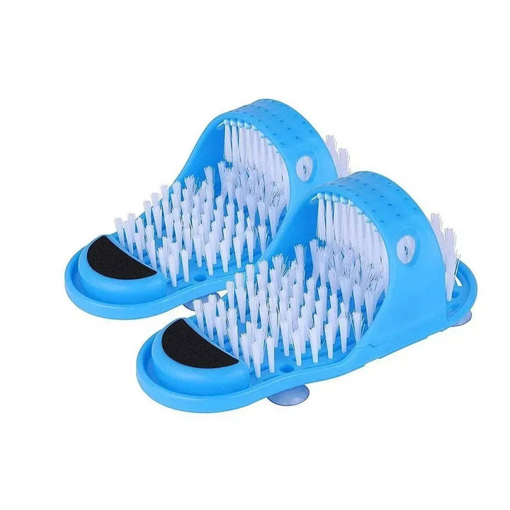 Glide Scrubber Massager Slipper, Shower Foot Brush and Dead Skin Remover