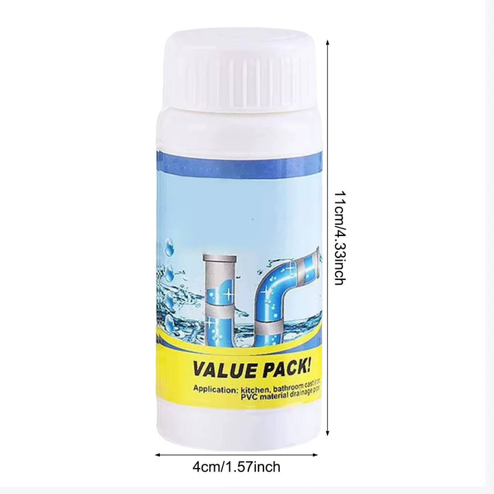 Drain Cleaner for Stubborn Clogs, Fast Acting Foam Formula for Kitchen and Bathroom Drains