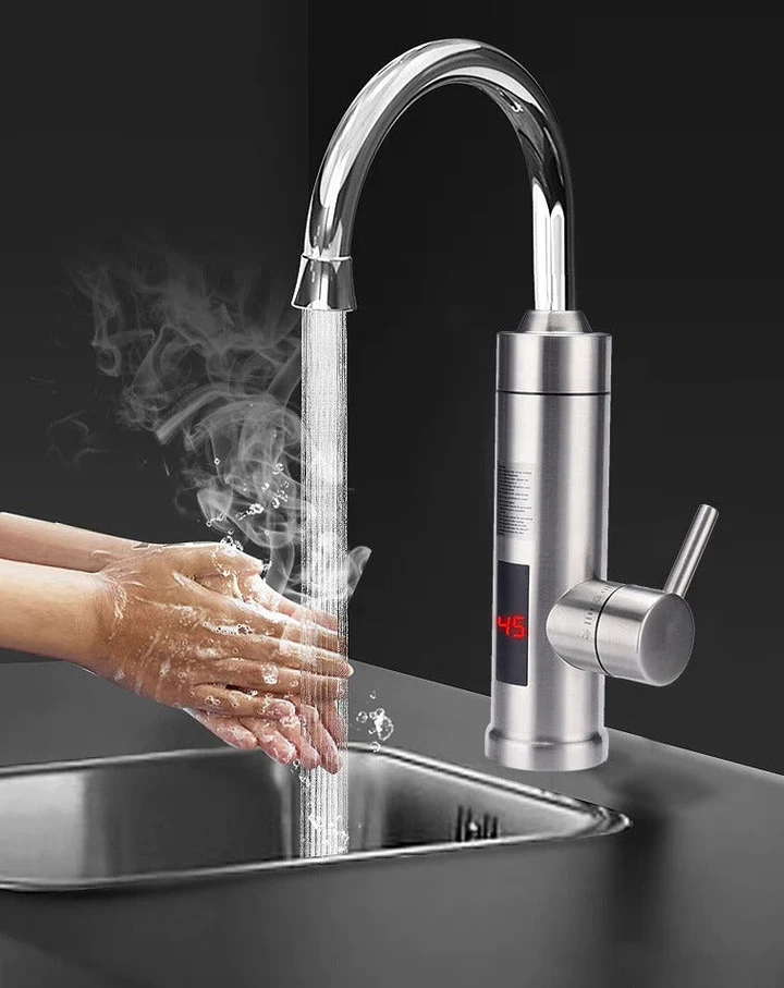 Electric Hot and Cold Kitchen Faucet Tap