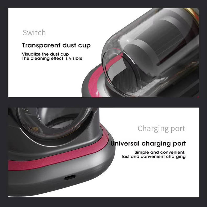 Dust Mite Vacuum Cleaner for Mattress, Bed,Clothes, Sofa and Pillows