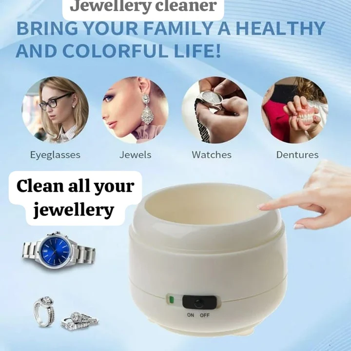 Professional Ultrasonic jewellery Cleaning Device
